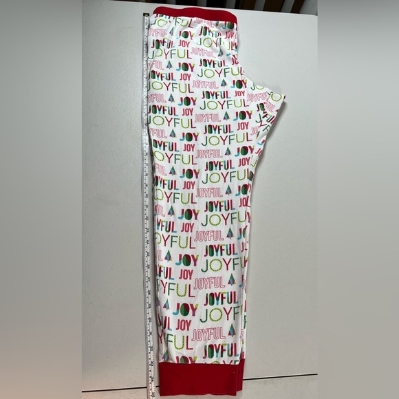 Women’s Wondershop Joyful Print Pajama Set in Red, White and green.  Size 2X - Picture 8 of 8